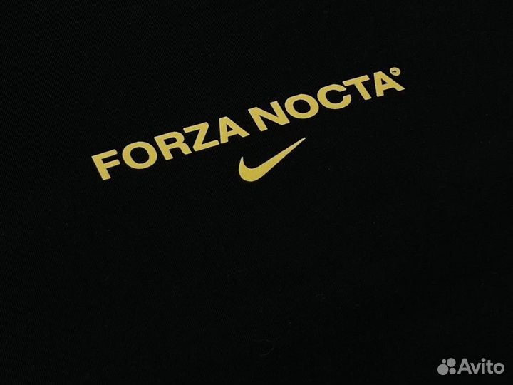 Хлопковая футболка nike forza nocta