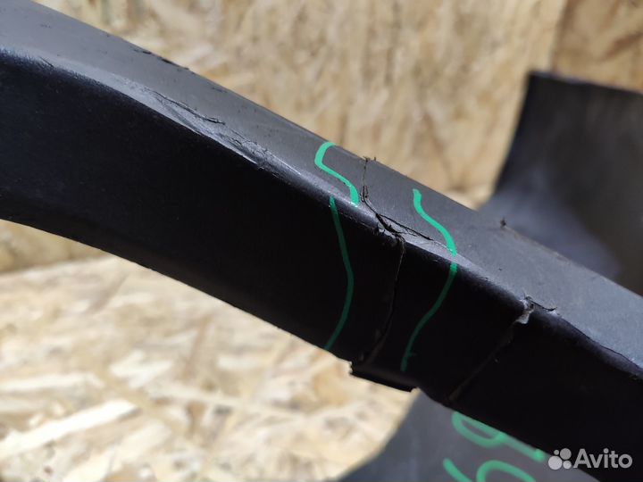 Юбка переднего бампера BMW X1 F48