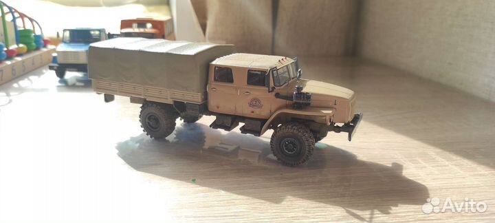 Модели грузовиков Урал, ЗИЛ, камаз в масштабе 1:43