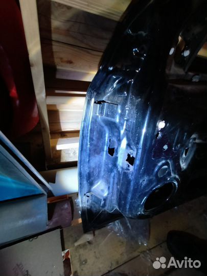 Дверь передняя правая opel astra h (черная)