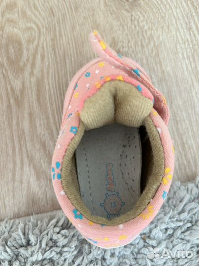 Первые ботинки 13 размер