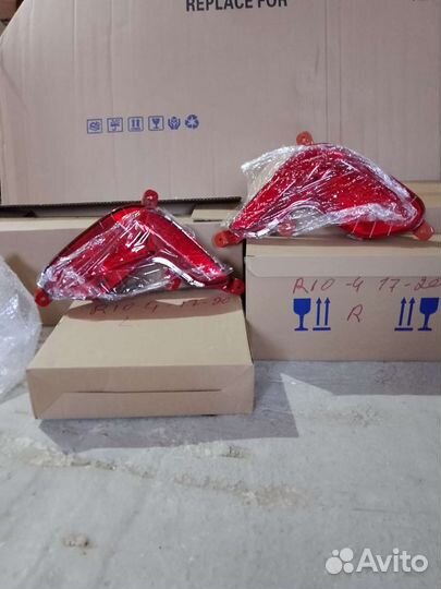 KIA rio 4 седан фонарь заднего бампера