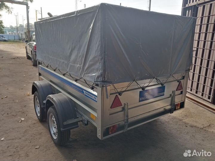 Прицеп двухосный 2,5*1,5 Кремень 31