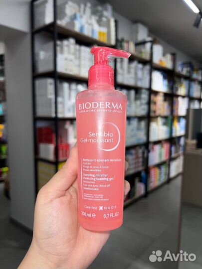 Bioderma очищающий мусс для чувствительной кожи