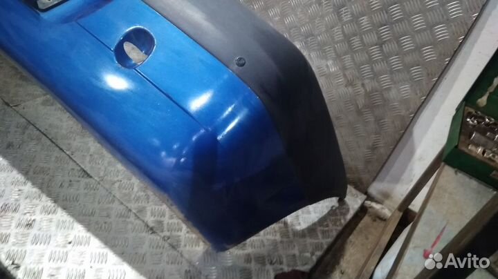 Бампер Logan (04-10) зад под парктроник Б\У