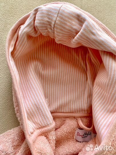 Халат детский оранжевый 110 116