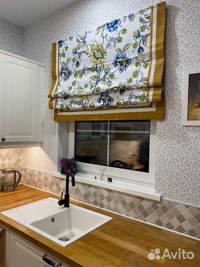 Пошив римских штор