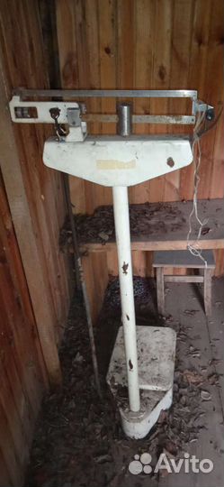 Весы медицинские с ростомером