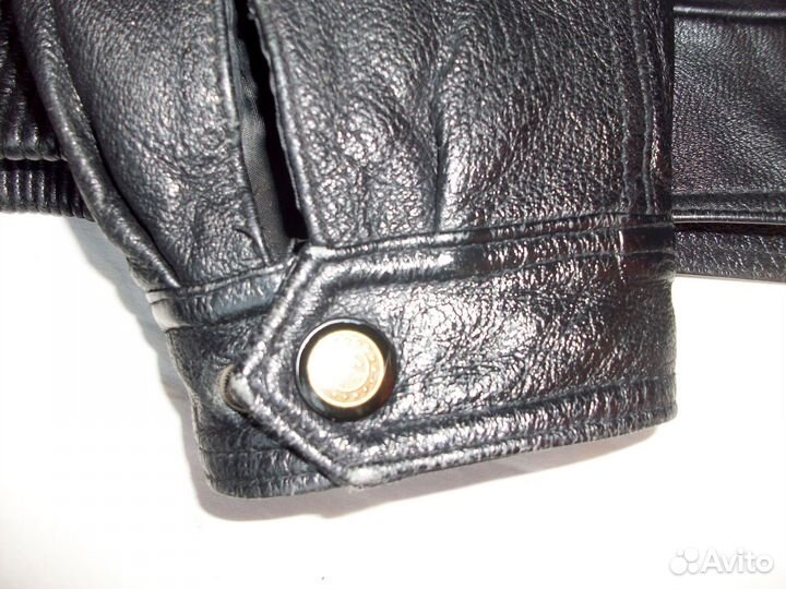 Бомберок кожаный мужской р.54-56