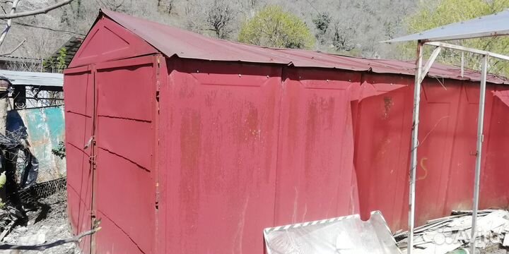 Металлический гараж на вывоз