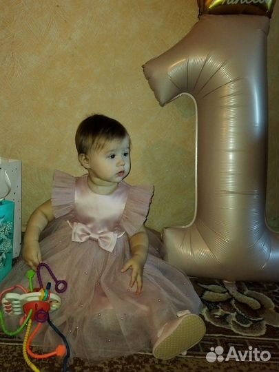 Платье на 1 годик