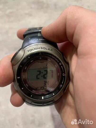 Часы Casio Pro Trek Prg 120