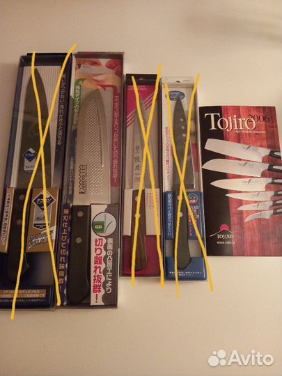 Японские кухонные ножи Tojiro