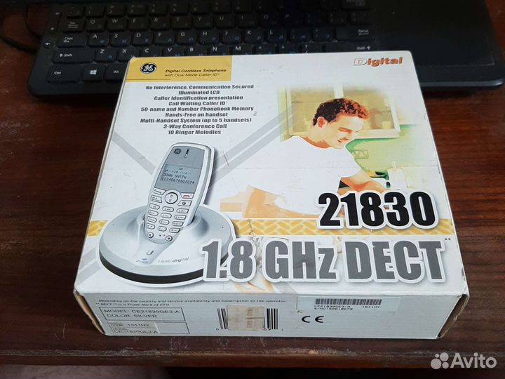 Проводной радиотелефон dect General Electric