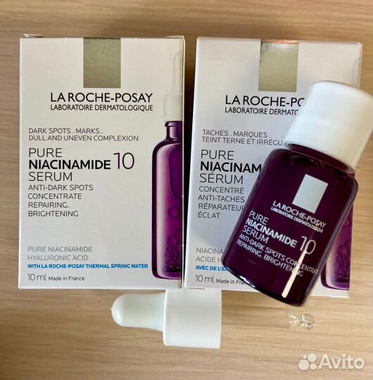 La roche posay niacinamide сыворотка 10мл