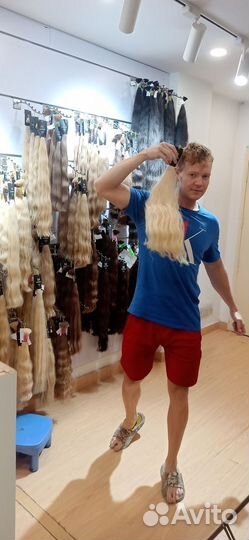 Люксы без перевертышей натуральные вoлосы