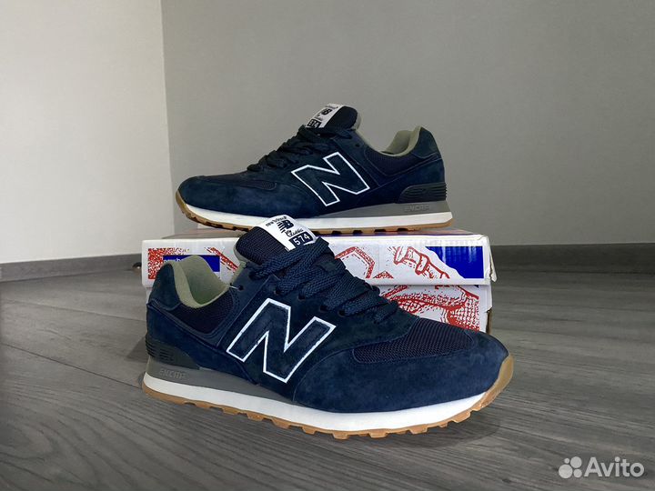 New Balance 574 Dark Blue