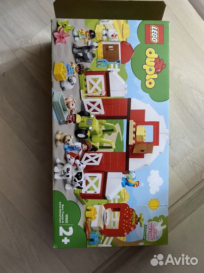 Lego duplo 10954 фермерский трактор