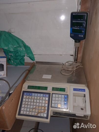 Весы Cas LP 15 на запчасти
