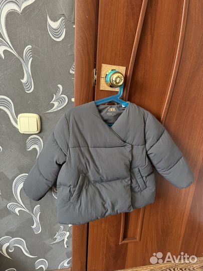 Пуховик кимоно для девочки Zara 98 104