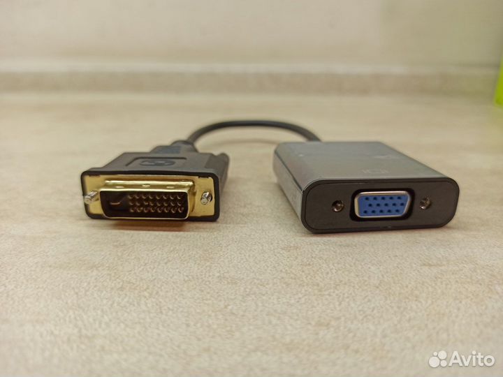 Переходник (конвертор ) DVI D - VGA