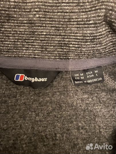 Свитшот флисовый на молнии Berghaus