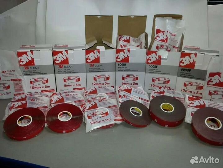 Пеноакриловый двухсторонний скотч 3М