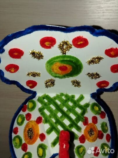 Дымковская игрушка индюк