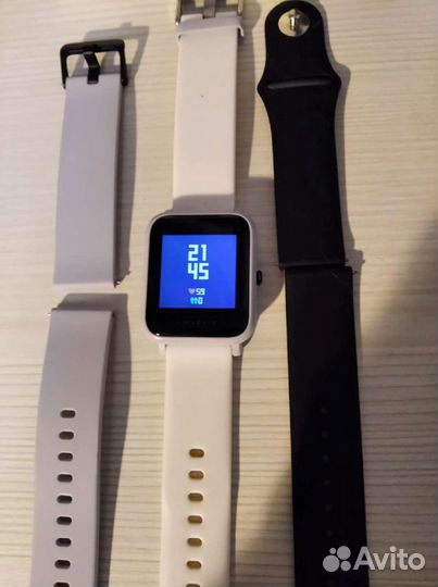 Умные часы Amazfit Bip Lite + ремешки+ защитная пл