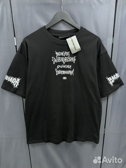 Футболка balenciaga oversize