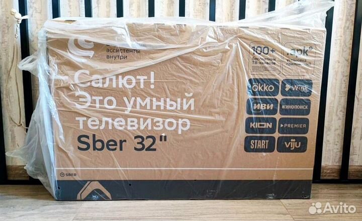 Телевизор 4К Ultra HD/ SMART TV 50 дюймов / Новый