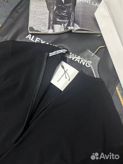 Alexander wang платье черное
