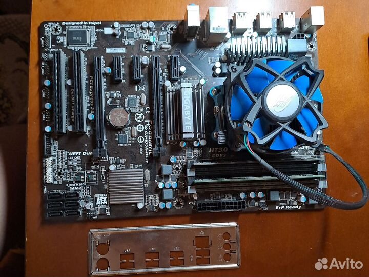 Процессор fx-4300 + мать + память