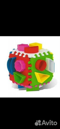 Развивающие игрушки сортер куб новый
