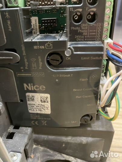 Привод для откатных ворот nice rox600