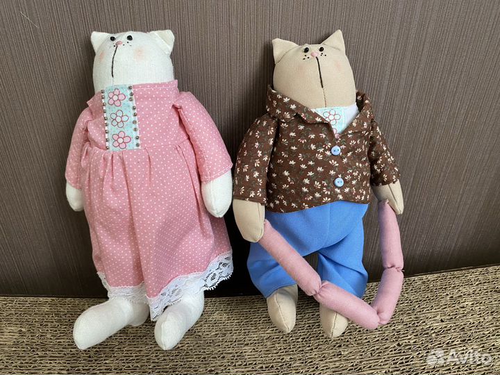 Игрушки ручной работы Котики