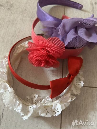 Набор ободков для волос 4 шт