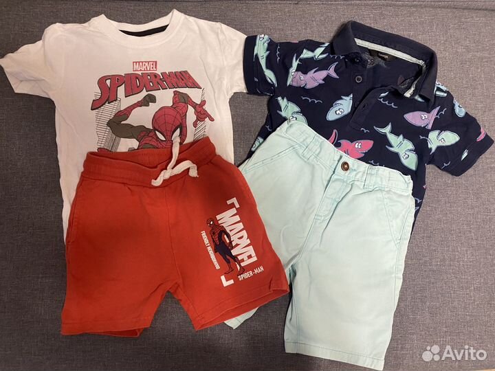 Пакет вещей на мальчика 104-110