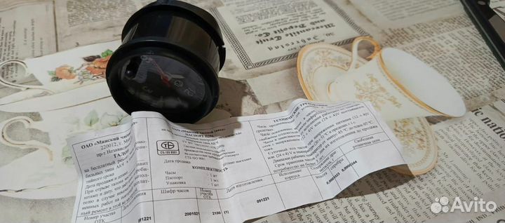 Часы автомобильные ваз 2103, 2106