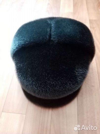 Меховая мужская шапка из нерпы