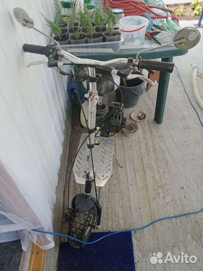 Самокат взрослый бензиновый