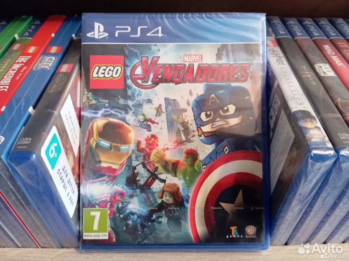 Lego Marvel Avenger PS4/PS5 (новый)