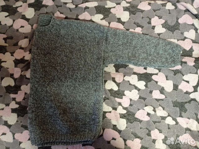 Свитер вязаный оверсайз