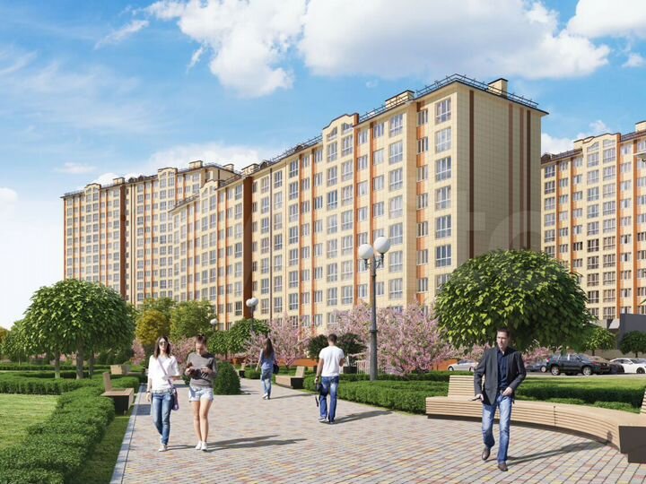 1-к. квартира, 39,4 м², 16/16 эт.