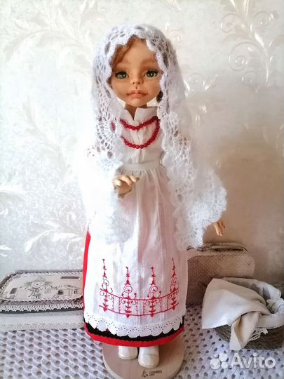 Интерьерная кукла ручной работы