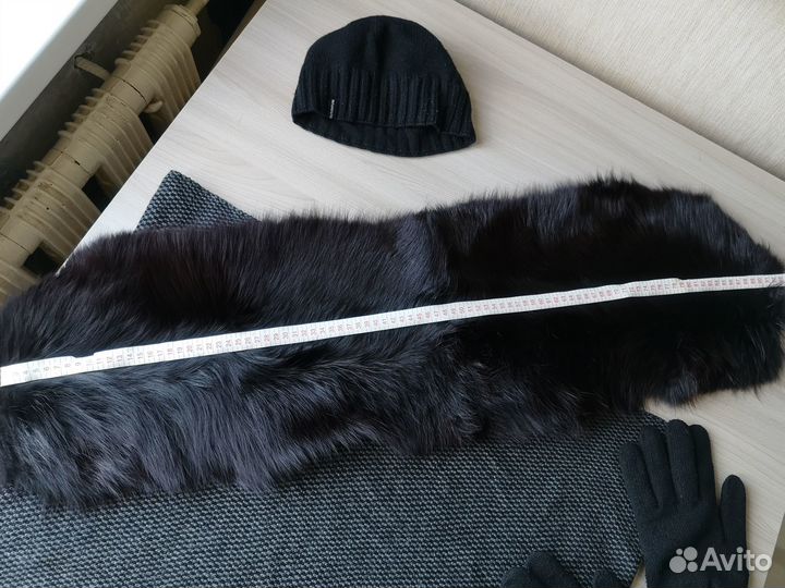 Зимняя шапка Outventure, перчатки, шарф, воротник