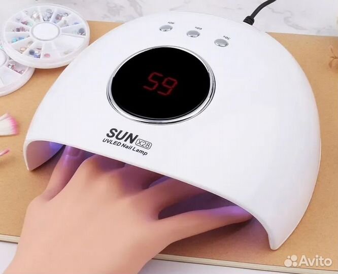 Лампа ультрафиолетовая светодиодная для сушки лака