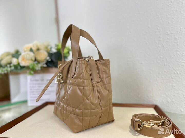 Сумка Тоут Christian Dior Toujours коричневая