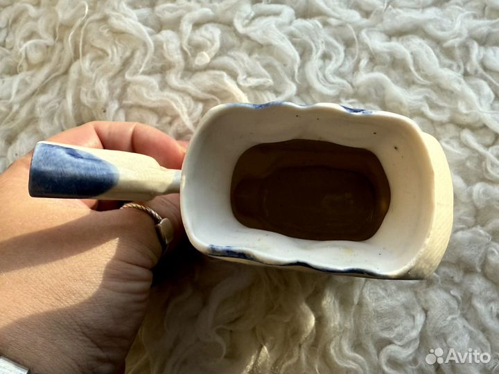 Кружка бюветница, для минеральной воды, 12 см