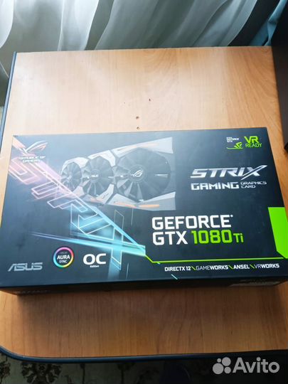 Видеокарта Asus Rog Strix GeForce GTX 1080 Ti Gami